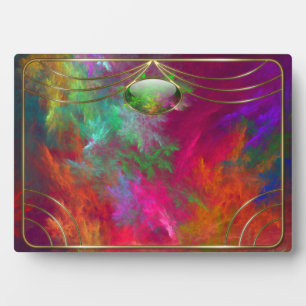 Expositora Placa Fotográfica de Profundidades de Coral