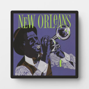 Expositora Placa musical de Nueva Orleans