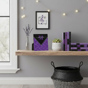 Expositora Placa personalizada de símbolos musicales