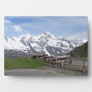 Expositora Placa personalizado de los Alpes austríacos