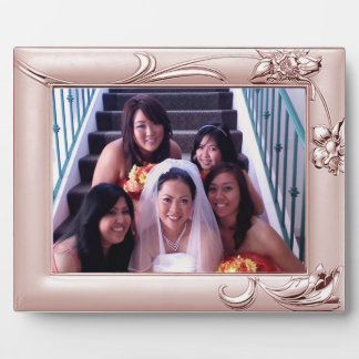 Expositora Plata Lilac Bridesmaid Añadir placa fotográfica