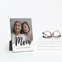 Regalo de madre e hija | Fijar ración 5x7 en placa