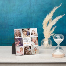 Regalo de placa de foto personalizada para el prim