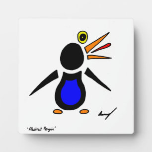 Expositora Resumen de la placa de pingüino