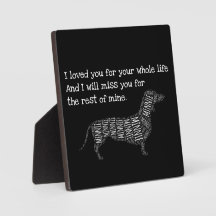 Señal conmemorativa para perros - Placa personaliz