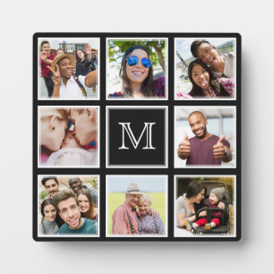 Expositora SU placa personalizado de fotos y monografías