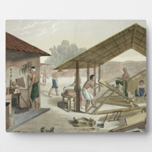 Expositora Taller de carpintería en Kupang, Timor, placa 6 de