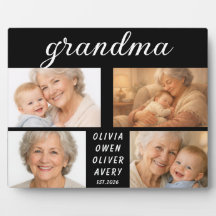 Te Quiero Abuela Placa de Foto | Día de los Abuelo