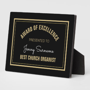 Expositora ¡Top Gift! La mejor placa orgánica de la iglesia