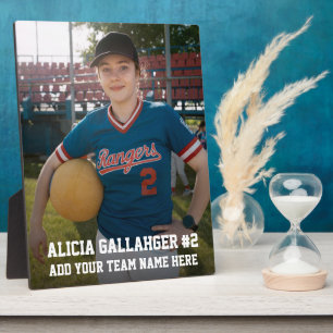 Expositora Tu foto deportiva   Placa personalizada