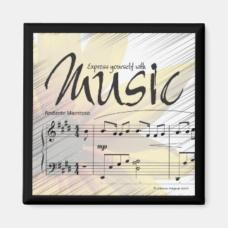 Expresarse con imán musical