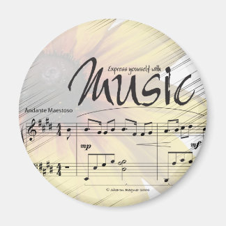 Expresarse con imán musical