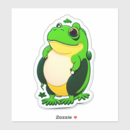 Expresarse con Pegatinas con temas de rana