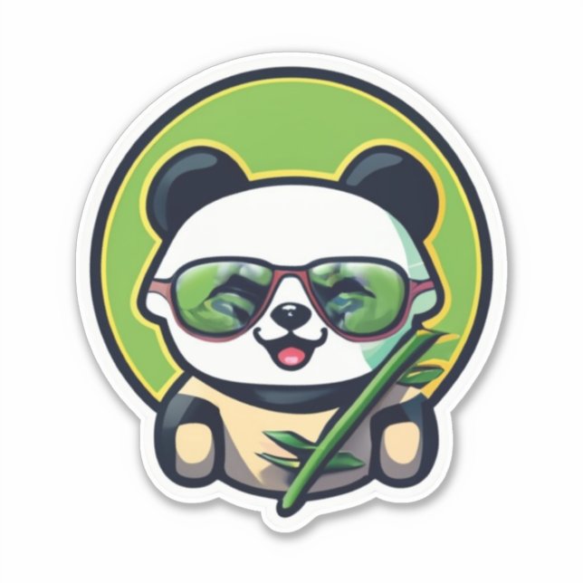 Expresarse con Pegatinas de Panda (Anverso)