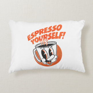 Exprésate Almohada divertida para amantes del café