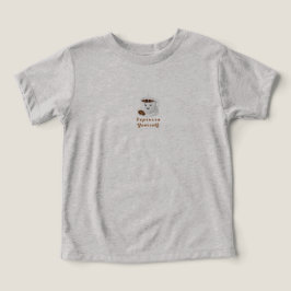 Exprésate – Camiseta Divertida de Café Sonriente