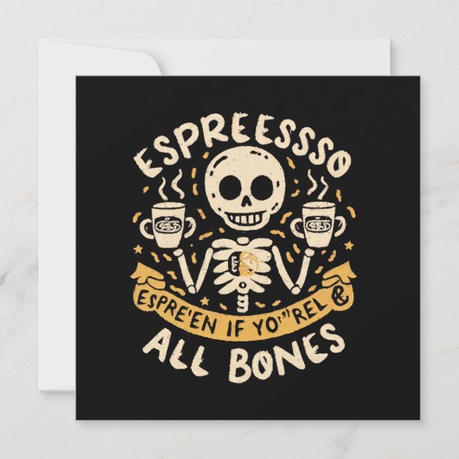 Exprésate, incluso si eres solo huesos (Anverso)