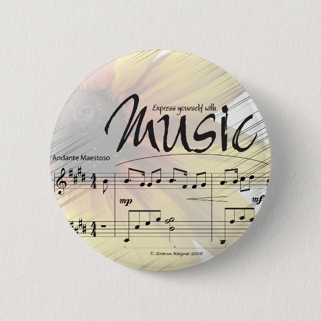 Exprésese con el botón de la música (Anverso)