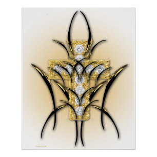 "Expresión de gracia", Poster brillante