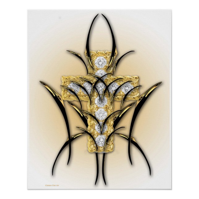 "Expresión de gracia", Poster brillante (Anverso)