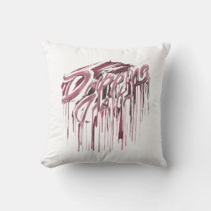 Expresión urbana: Cojín decorativo de tipografía d