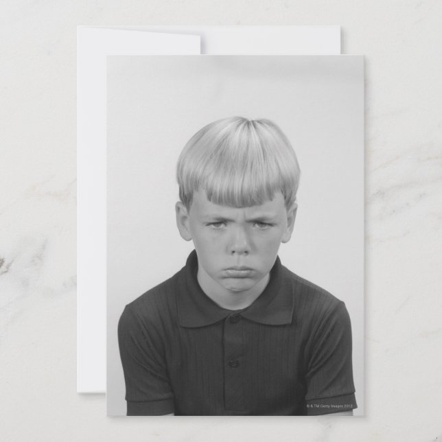 Expresiones faciales del niño (Anverso)