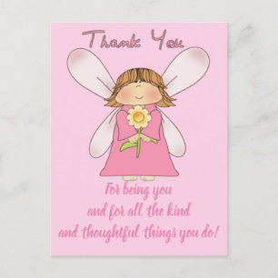 EXPRESIONES HERMOSAS - Tarjeta postal de agradecim