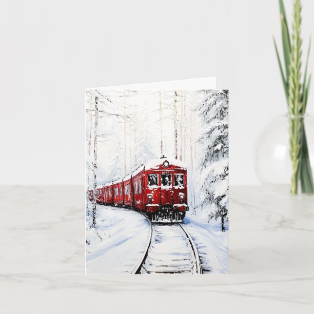 Expreso de navidad de nieve (Anverso)