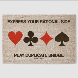 Express Your Rational Side Play Duplicate Bridge