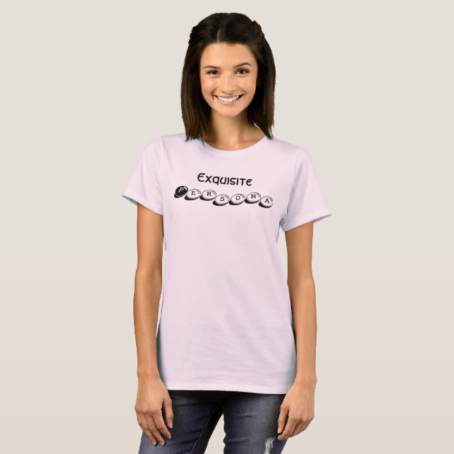 Exquisita camiseta personal (Anverso completo)