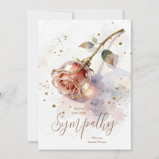 Exquisita Rosa de Cristal de Rubor Sympathy AML26