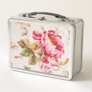 Exquisitas flores rosadas y Naranjas. Shabby Chic