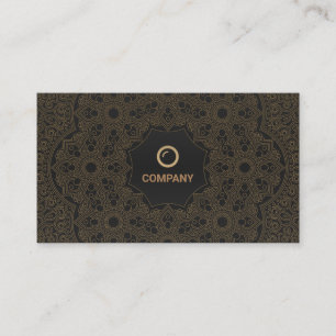 Exquisito diseño de tarjetas de visita de lujo par