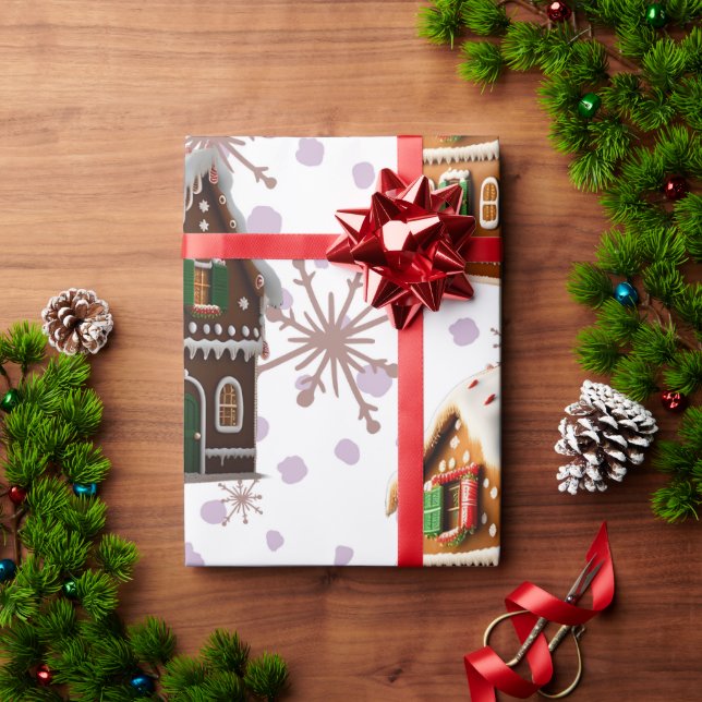 Exquisito papel de envolvimiento para las vacacion (Regalo de vacaciones)