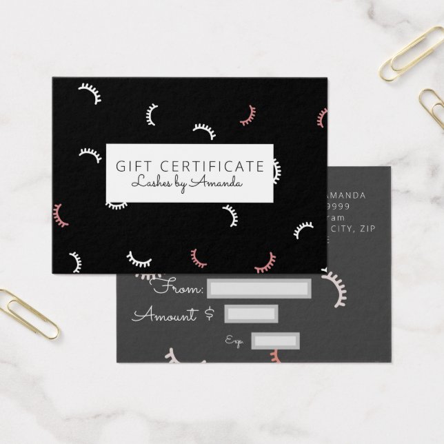 Extensiones Lash de Certificado de Regalo (Oficina)