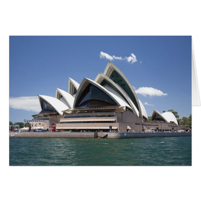 Exterior de la ópera de Sidney, Sidney, Nuevo Sur (Anverso (Horizontal))