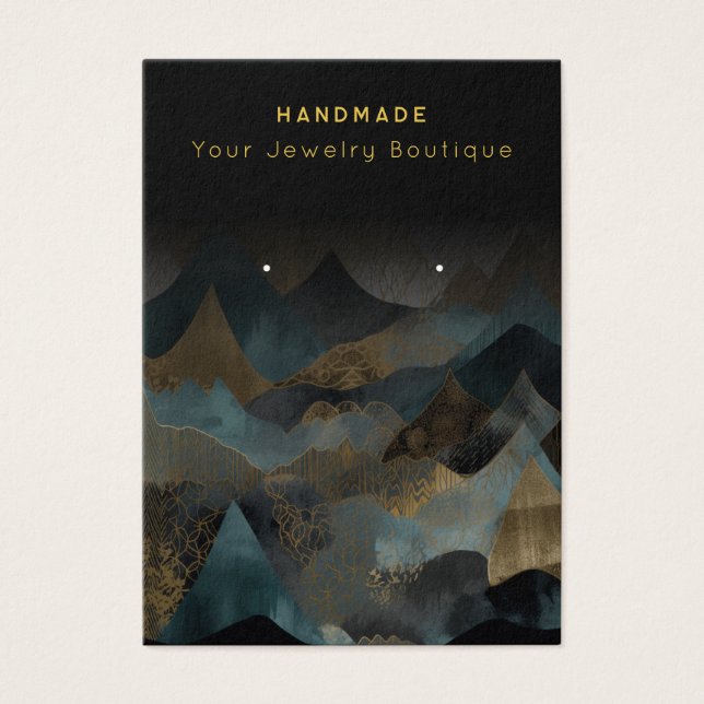 Extracción de tarjetas de visualización de joyas m (Frente)