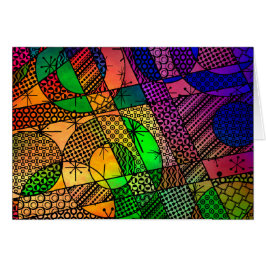 Extracto colorido con texturas y modelos