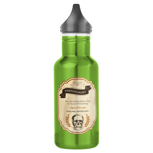 Extracto de Botella de Agua de Toxicólogo (Izquierda)