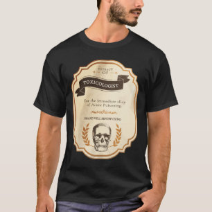 Extracto de Camiseta de Toxicólogo