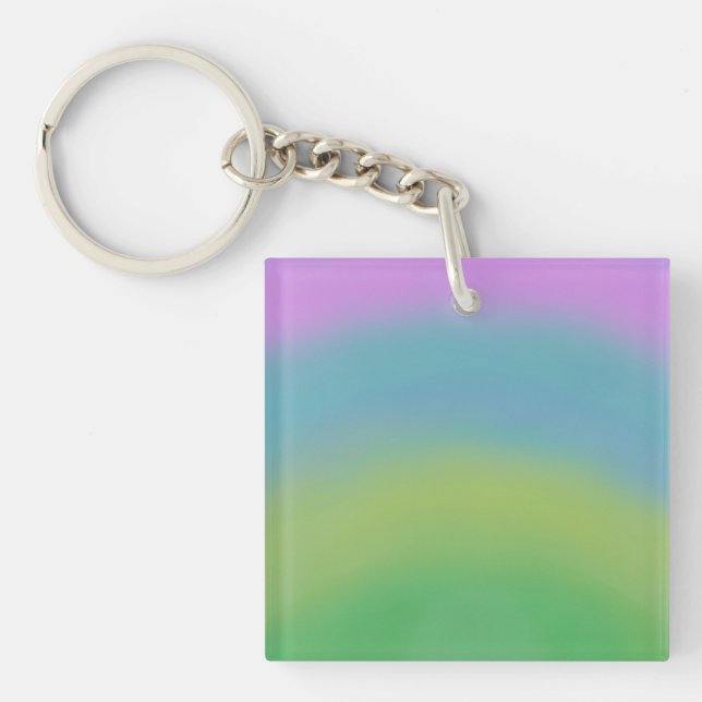 Extracto del arco iris, llavero original del arte (Frente)