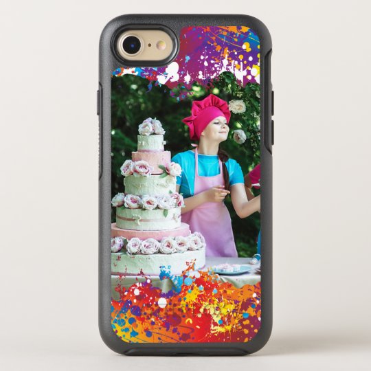 Extracto del chapoteo del arco iris funda OtterBox symmetry para iPhone 7