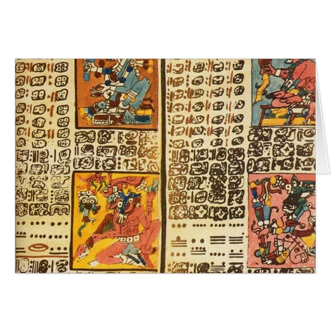 Extractos mayas del códice de Dresden (Anverso (Horizontal))