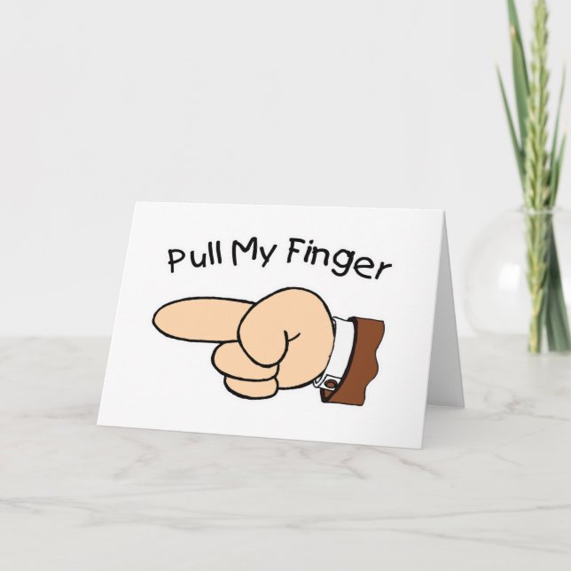 Extraer mi tarjeta de felicitación de dedo (Anverso)