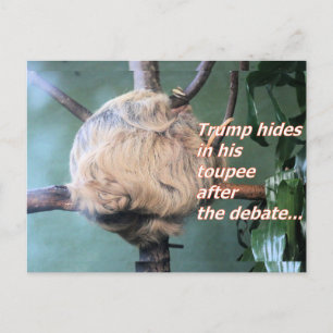 Extraña Tarjeta Postal Perdida de Trump