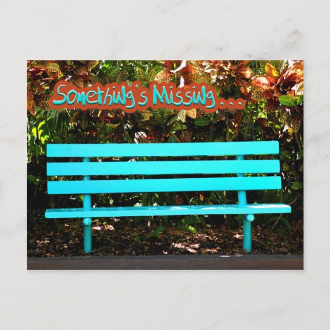 Extrañar postal (Anverso)