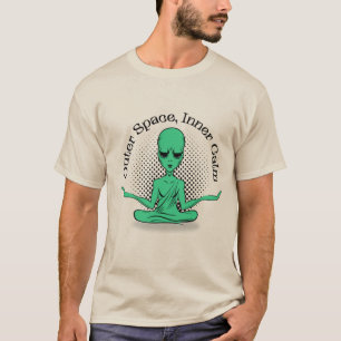 Extranjero, espacio exterior, camiseta interior tr