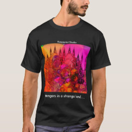 Extranjeros de la camiseta de los hombres "en una