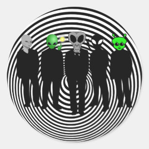 Extranjeros en pegatinas negros