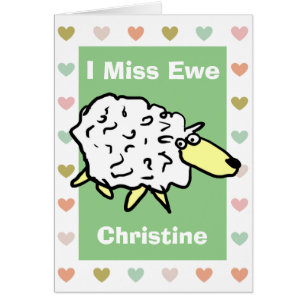Extraño A Ewe Sheep Personalizado